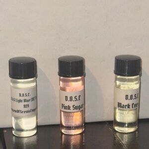 Glass Twist Top Tester Bottles Female Fragrance oils